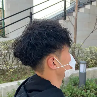 パーマ メンズ 🌺まなみ/ うる艶カラー🌺のヘアスタイル