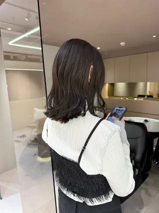 ミディアム カラー ⭐️圧倒的透明感 カラー⭐️/sayuのヘアスタイル