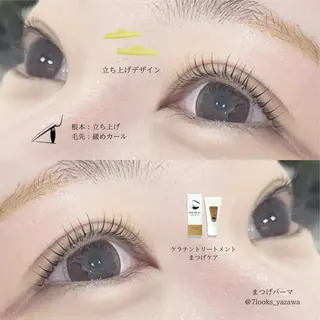 マツエク・マツパ Stella 谷澤のマツエク・マツパデザイン