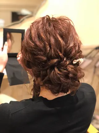 ショート ヘアアレンジ vi viのヘアスタイル