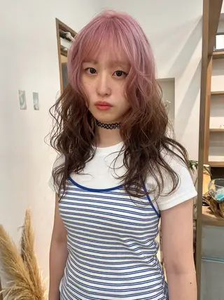 カラー 村田 流彩のヘアスタイル