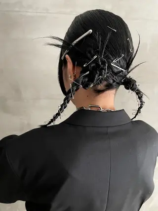 セミロング カラー 優作 〜圧倒的信頼〜のヘアスタイル