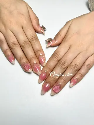 ネイル ongles chic24時間営業のネイルデザイン