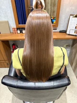 ロング カラー ヒナ子🦋 ブリーチカラーのヘアスタイル
