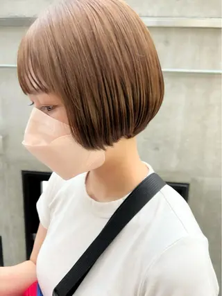 ショート 🎀ハイトーン/レイ ヤー/Reina🎀のヘアスタイル