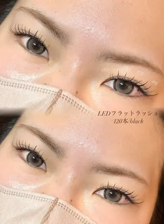 マツエク・マツパ andc みゆき 口コミ5.0🌟🌟のマツエク・マツパデザイン