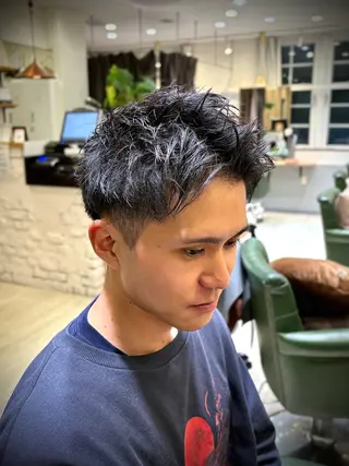 メンズ 松尾 空唯希のヘアスタイル