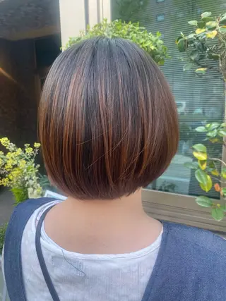 ショート 伊藤 優花のヘアスタイル