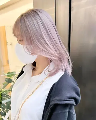 ミディアム カラー カラー系/カット特化 🟠オオタキマサシのヘアスタイル