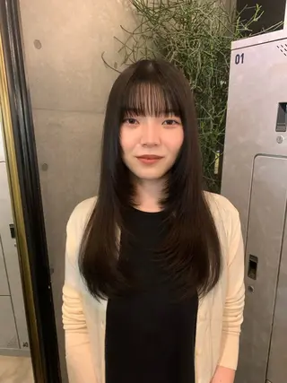 ロング Door代官山所属・詩織/パーマ /代官山のヘアスタイル