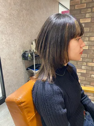ミディアム 髪質改善&デザイン専門店Retto:天王寺阿倍野店所属・髪質改善/デザイン/ 天王寺/奥野和広のヘアスタイル