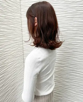 ミディアム カラー 【浜松・豊橋】 ニシモトのヘアスタイル