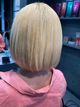 ショート 髪質改善☺︎縮毛矯正 ふじい まりんのヘアスタイル