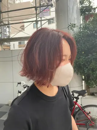 ショート カラー 美容室soi所属・メンズ特化/石田 凱土のヘアスタイル