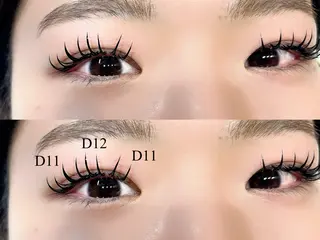 マツエク・マツパ MAQUM𖤐 Satsumiのマツエク・マツパデザイン