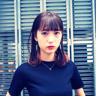 ミディアム imai /カット/パーマのヘアスタイル