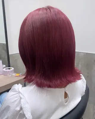 ミディアム カラー 💗ガーリーヘア🎀 saki💗のヘアスタイル