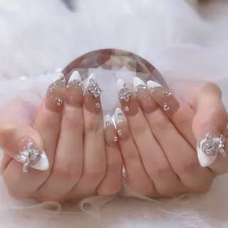 ネイル La chouchou所属・透明感/フィルイン/ 亀戸5分ラシュシュのネイルデザイン