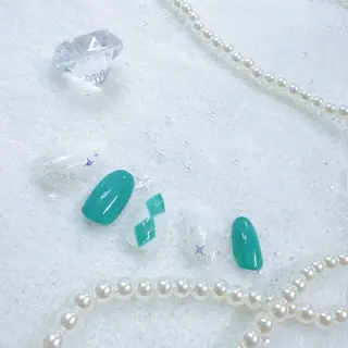 ネイル ネイルPetit Ribbonのネイルデザイン