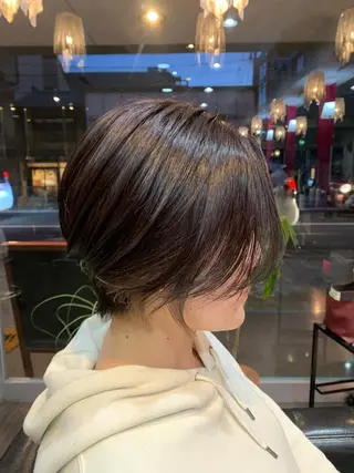 ショート カラー 西尾 太郎のヘアスタイル