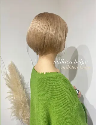 ショート 似合わせ大得意美容師 .Haruka.のヘアスタイル