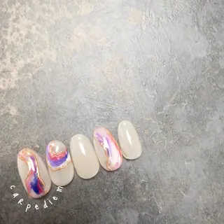 ネイル 城東区ネイルサロン carpediemのネイルデザイン