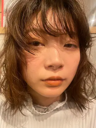 ウツワ所属・田中 南帆のヘアスタイル