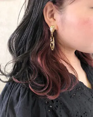 カラー コトネ🫧 韓国風レイヤーカットのヘアスタイル