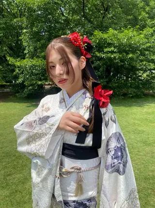 ヘアアレンジ ネイリスト/ ヘアセット　hinaのヘアスタイル
