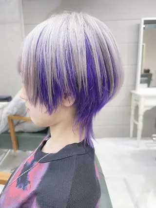 ショート カラー ヘアアレンジ Days 透明感カラーのヘアスタイル
