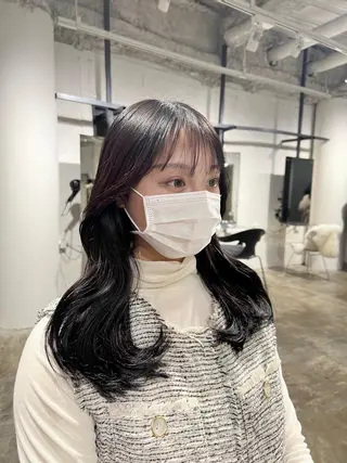 ロング 店長/レイヤーカット /大東悠生のヘアスタイル