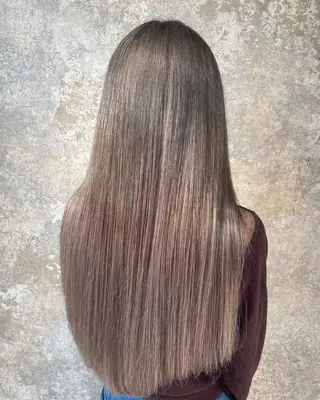 ロング 編み込みエクステ/ ハイトーン りょすけのヘアスタイル