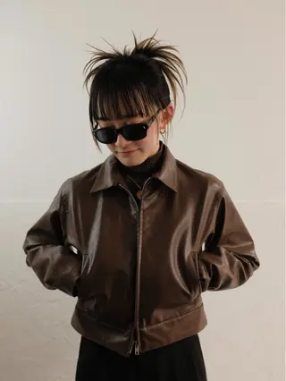 ミディアム ヘアアレンジ 🦠カラーリスト/ 魚瀬あおい🦠のヘアスタイル