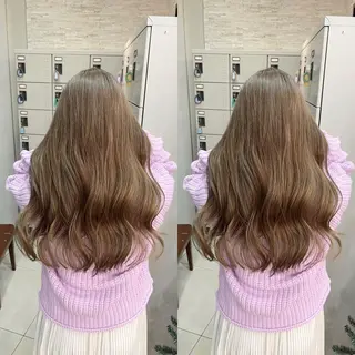 セミロング Y Uのヘアスタイル