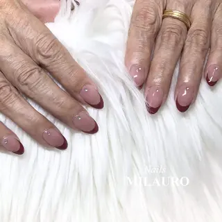 ネイル Nails MILAURO所属・MIYUKI /大人シンプルネイルのネイルデザイン