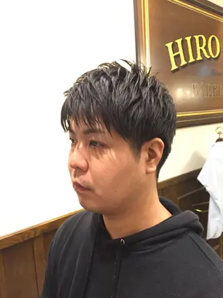 ショート ヒロ銀座ヘアーサロン 五反田店所属・寺嶋 涼のヘアスタイル