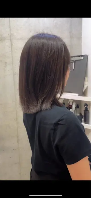 ミディアム カラー 飯田橋神楽坂＊個室 髪質改善hitomiのヘアスタイル