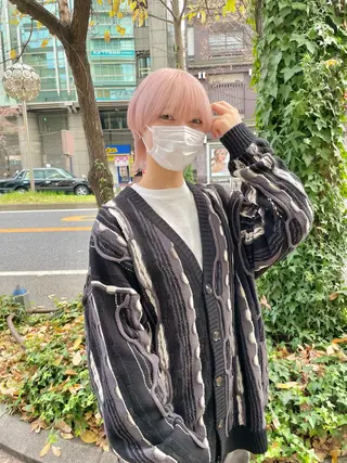 ショート カラー ミユル/ 盛れるエクステ🎀✨のヘアスタイル