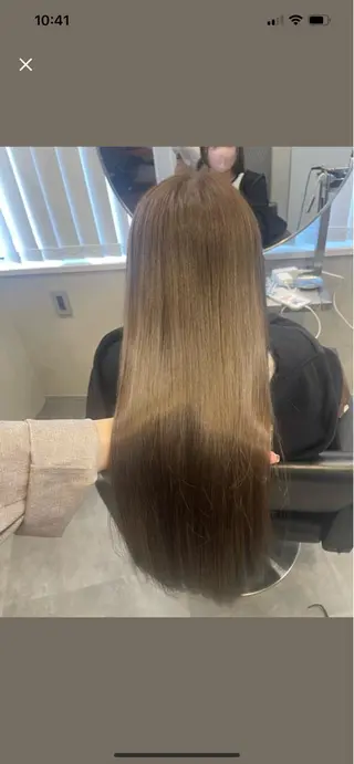 ロング カラー miyu🎀まつ毛 透明感カラーのヘアスタイル