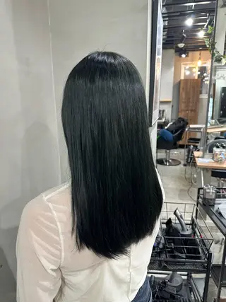 セミロング 山田 翔夢のヘアスタイル