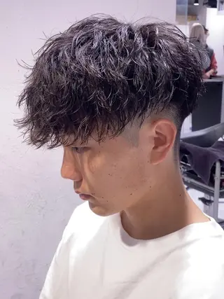 メンズ ♡くすみトレンド ♡Rikutoのヘアスタイル