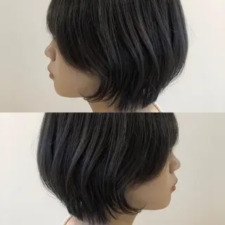 ショート カラー ヘアアレンジ 美容室sand 横浜のヘアスタイル