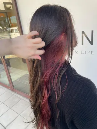 ロング 佐藤 由依/透明感カラーのヘアスタイル