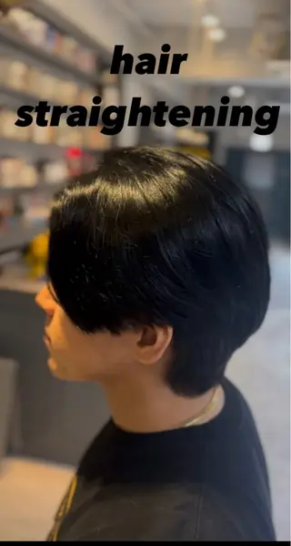 ミディアム メンズ HANGOUT ／久富のヘアスタイル