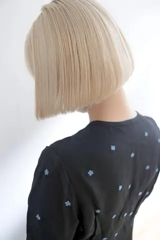 ミディアム パーマ カラー ビューティービースト 鹿児島店のヘアスタイル