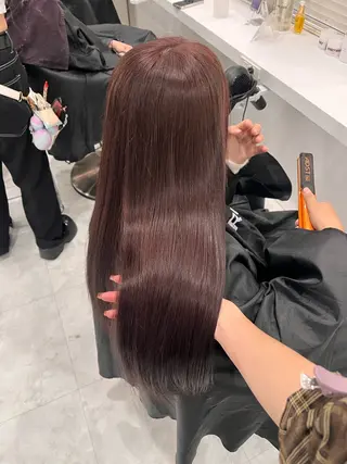 ロング カラー 暖色♡ガーリー Chinatsu🎀のヘアスタイル
