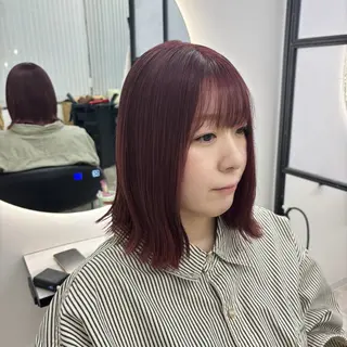 ミディアム カラー Ren. 🦋デザインカラーのヘアスタイル