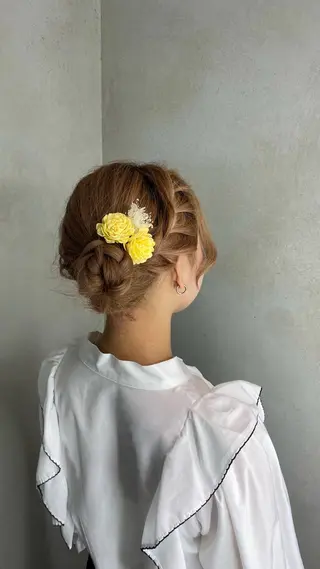 ロング ヘアアレンジ Ash志木南口所属・ash 志木南口店 りなのヘアスタイル