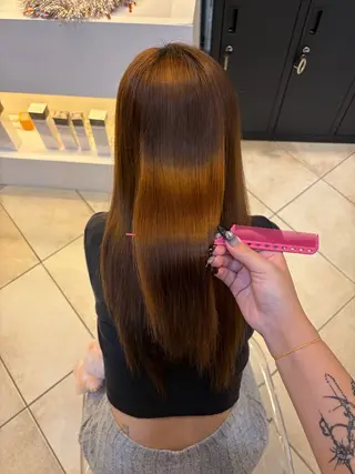 ロング 🐰ﾈﾓﾄ ﾋﾅﾉ｜ 淵野辺カラー🤍🫧のヘアスタイル