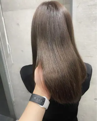 セミロング カラー 今井［透明感カラー 表参道/髪質改善］のヘアスタイル